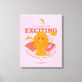 HARRY POTTER™ | Hermione Granger Het is spannend Canvas Afdruk (Voorkant)
