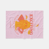 HARRY POTTER™ | Hermione Granger Het is spannend Fleece Deken (Voorkant (Horizontaal))