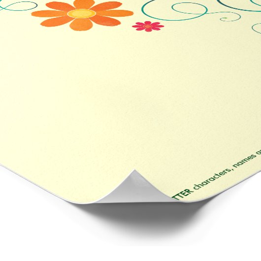 Harry Potter | Hermione Herbology Class Graphic Poster (Hoek)