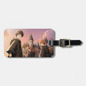 HARRY POTTER™ Hermione & Ron HOGWARTS™ Anime Scene Bagagelabel (Voorkant horizontaal)