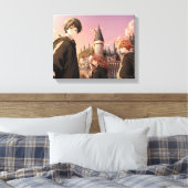 HARRY POTTER™ Hermione & Ron HOGWARTS™ Anime Scene Canvas Afdruk (Insitu (Slaapkamer))