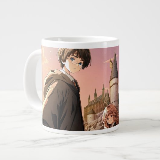 HARRY POTTER™ Hermione & Ron HOGWARTS™ Anime Scene Grote Koffiekop (Links)