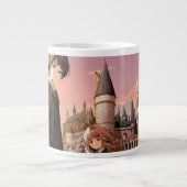 HARRY POTTER™ Hermione & Ron HOGWARTS™ Anime Scene Grote Koffiekop (Voorkant)