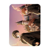 HARRY POTTER™ Hermione & Ron HOGWARTS™ Anime Scene Magneet (Verticaal)