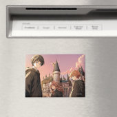 HARRY POTTER™ Hermione & Ron HOGWARTS™ Anime Scène Magneet (Insitu (Vaatwasser))
