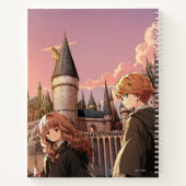 HARRY POTTER™ Hermione & Ron HOGWARTS™ Anime Scene Notitieboek (Achterkant)