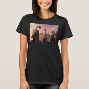 HARRY POTTER™ Hermione & Ron HOGWARTS™ Anime Scene T-shirt