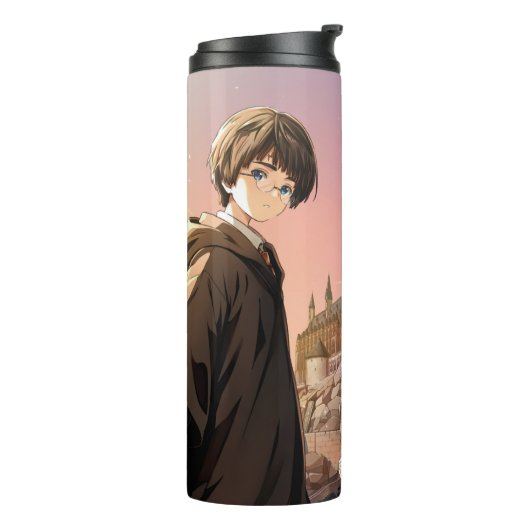HARRY POTTER™ Hermione & Ron HOGWARTS™ Anime Scène Thermosbeker (Gedraaid links)