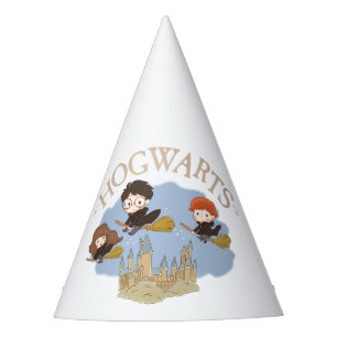 HARRY POTTER™, Hermione, & Ron vliegen over HOGWAR Feesthoedjes
