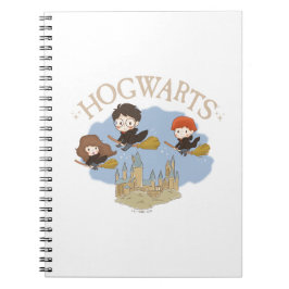 HARRY POTTER™, Hermione, & Ron vliegen over HOGWAR Notitieboek