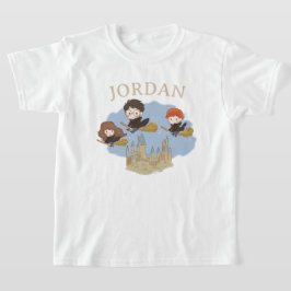 HARRY POTTER™, Hermione, & Ron vliegen over HOGWAR T-shirt
