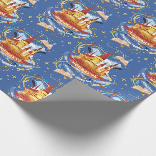 Harry Potter | Het charmante kasteel van HOGWARTS™ Cadeaupapier (Hoek)