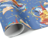 Harry Potter | Het charmante kasteel van HOGWARTS™ Cadeaupapier (Rol Hoek)