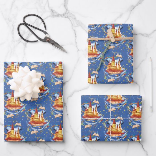 Harry Potter | Het charmante kasteel van HOGWARTS™ Inpakpapier Vel (Voorkant)