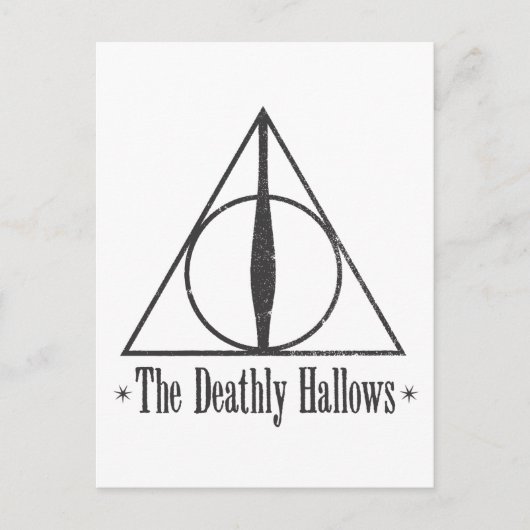 Harry Potter| Het dodelijke galm Briefkaart (Voorkant)