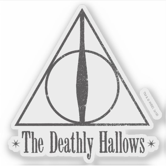 Harry Potter| Het dodelijke galm Sticker (Voorkant)
