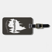 Harry Potter| HGWARTS™ Castle Typography Bagagelabel (Voorkant horizontaal)
