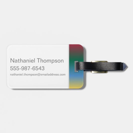 Harry Potter| HOGWARTS™ Alumni Bagagelabel (Achterkant horizontaal)