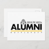Harry Potter | HOGWARTS™ Alumni HUFFLEPUFF™ Briefkaart (Voorkant / Achterkant)