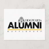 Harry Potter | HOGWARTS™ Alumni HUFFLEPUFF™ Briefkaart (Voorkant)
