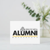 Harry Potter | HOGWARTS™ Alumni HUFFLEPUFF™ Briefkaart (Staand voorkant)