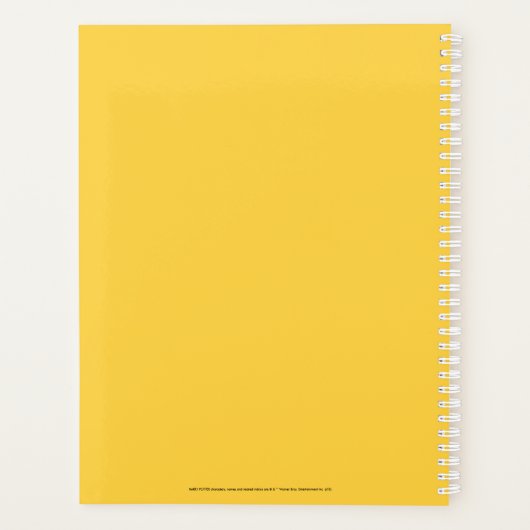 Harry Potter| HOGWARTS™ Alumni HUFFLEPUFF™ Planner (Achterkant)