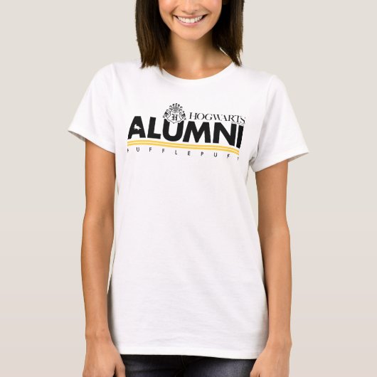 Harry Potter | HOGWARTS™ Alumni HUFFLEPUFF™ T-shirt (Voorkant)