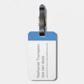 Harry Potter | HOGWARTS™ Alumni RAVENCLAW™ Bagagelabel (Achterkant verticaal)