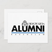 Harry Potter| HOGWARTS™ Alumni RAVENCLAW™ Briefkaart (Voorkant / Achterkant)