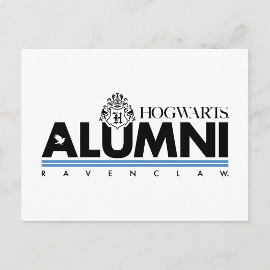 Harry Potter| HOGWARTS™ Alumni RAVENCLAW™ Briefkaart (Voorkant)