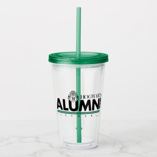 Harry Potter | HOGWARTS™ Alumni SLYTHERIN™ Acryl Drinkbeker (Voorkant)