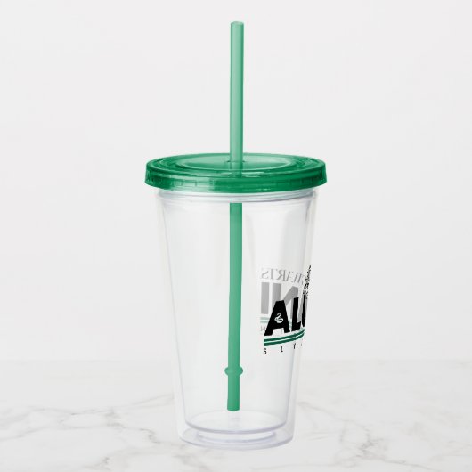 Harry Potter | HOGWARTS™ Alumni SLYTHERIN™ Acryl Drinkbeker (Rechts)