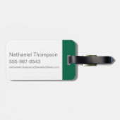 Harry Potter| HOGWARTS™ Alumni SLYTHERIN™ Bagagelabel (Achterkant horizontaal)