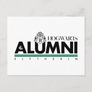 Harry Potter  HOGWARTS™ Alumni SLYTHERIN™ Briefkaart