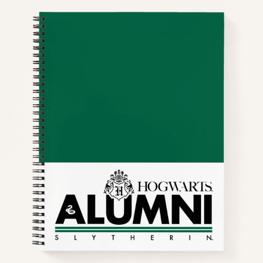 Harry Potter| HOGWARTS™ Alumni SLYTHERIN™ Notitieboek (Voorkant)