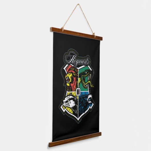 HARRY POTTER™ | HOGWARTS™ Athletic Badge Hangend Wandkleed (Gebogen)
