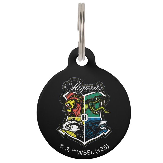 HARRY POTTER™ | HOGWARTS™ Athletic Badge Huisdierpenning (Voorkant)