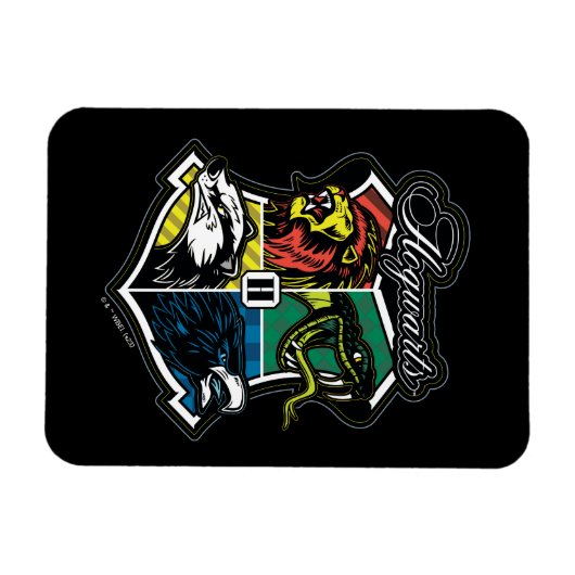 HARRY POTTER™ | HOGWARTS™ Athletic Badge Magneet (Horizontaal)