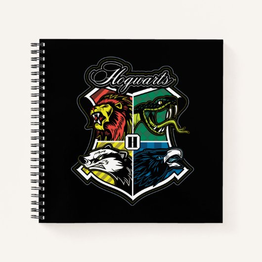 HARRY POTTER™ | HOGWARTS™ Athletic Badge Notitieboek (Voorkant)