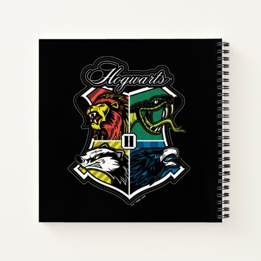 HARRY POTTER™ | HOGWARTS™ Athletic Badge Notitieboek (Achterkant)