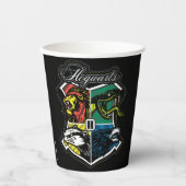 HARRY POTTER™ | HOGWARTS™ Athletic Badge Papieren Bekers (Voorkant)
