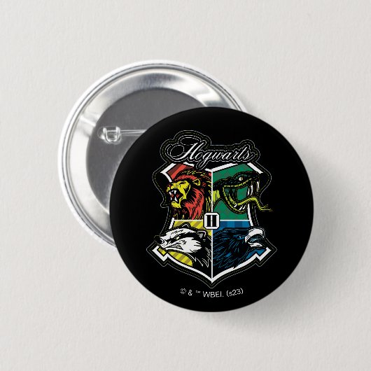 HARRY POTTER™ | HOGWARTS™ Athletic Badge Ronde Button 5,7 Cm (Voorkant /achterkant)