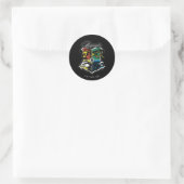 HARRY POTTER™ | HOGWARTS™ Athletic Badge Ronde Sticker (Tas)