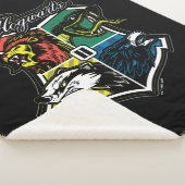 HARRY POTTER™ | HOGWARTS™ Athletic Badge Sherpa Deken (3/4)