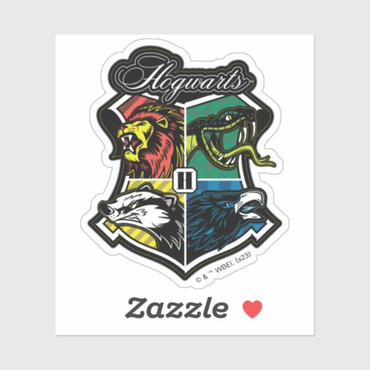 HARRY POTTER™ | HOGWARTS™ Athletic Badge Sticker (Vel)