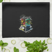 HARRY POTTER™ | HOGWARTS™ Athletic Badge Theedoek (Gevouwen)