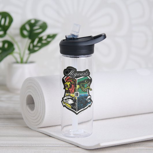 HARRY POTTER™ | HOGWARTS™ Athletic Badge Waterfles (Links)