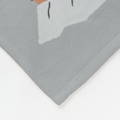 Harry Potter Hogwarts Baby Birth Stats Fleece Deken (Hoek)