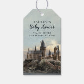 Harry Potter | Hogwarts Baby shower Hartelijk dank Cadeaulabel (Voorkant)