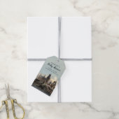 Harry Potter | Hogwarts Baby shower Hartelijk dank Cadeaulabel (Met Touw)